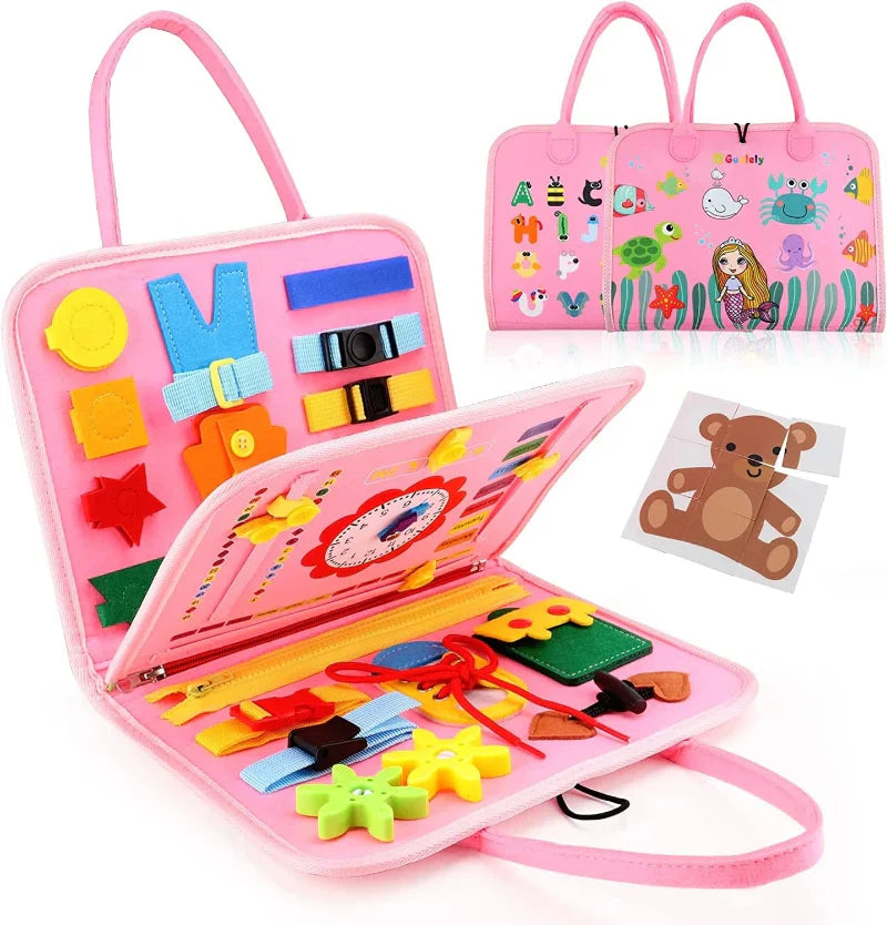 Maleta Sensorial e Educativa Infantil | Brincadeira e Aprendizado