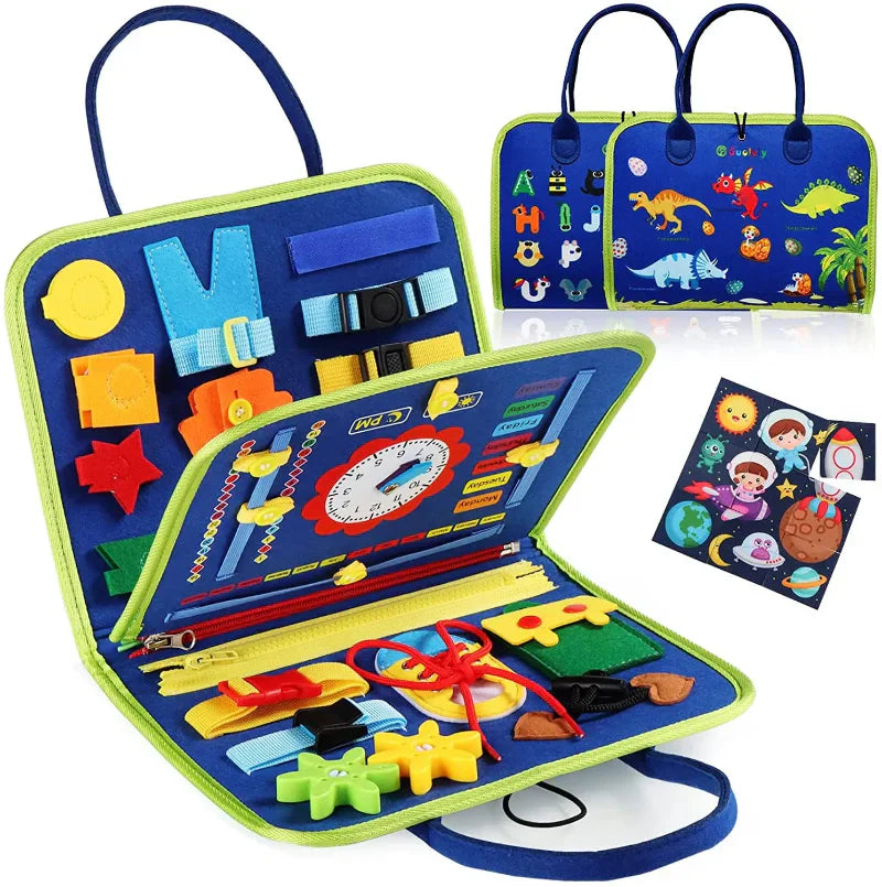 Maleta Sensorial e Educativa Infantil | Brincadeira e Aprendizado